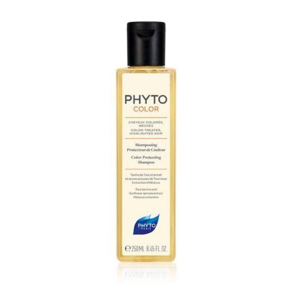 PHYTOCOLOR Shampooing Protecteur de Couleur 250ml - Cheveux Colorés, Méchés