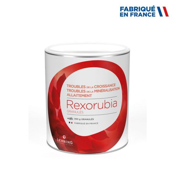 Lehning Rexorubia granulés - Boite de 350 g