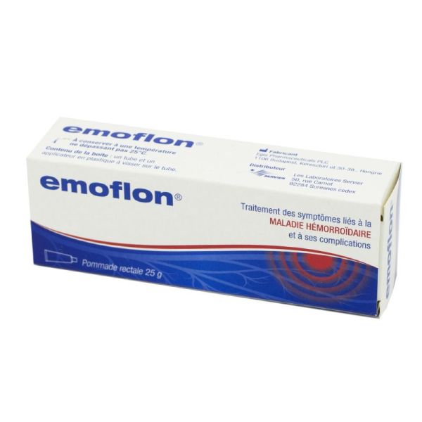 Emoflon pommade rectale 25 g