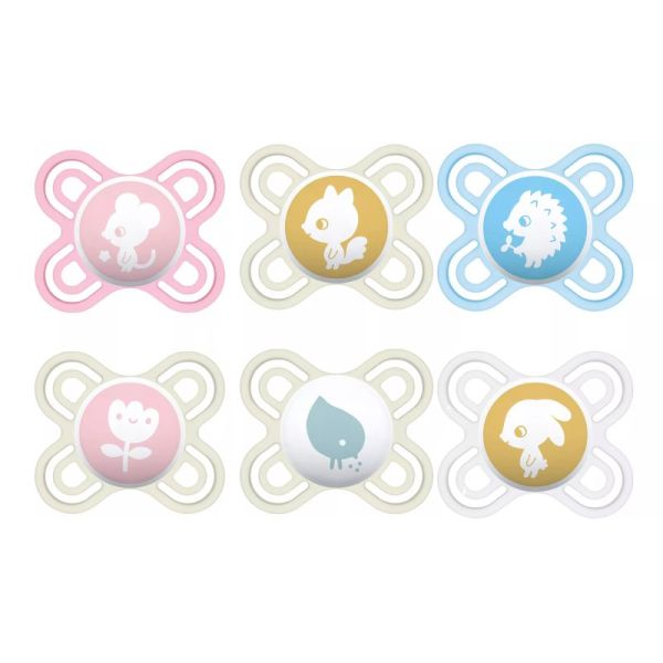 Mam 2 sucettes perfect naissance silicone 0-2 mois