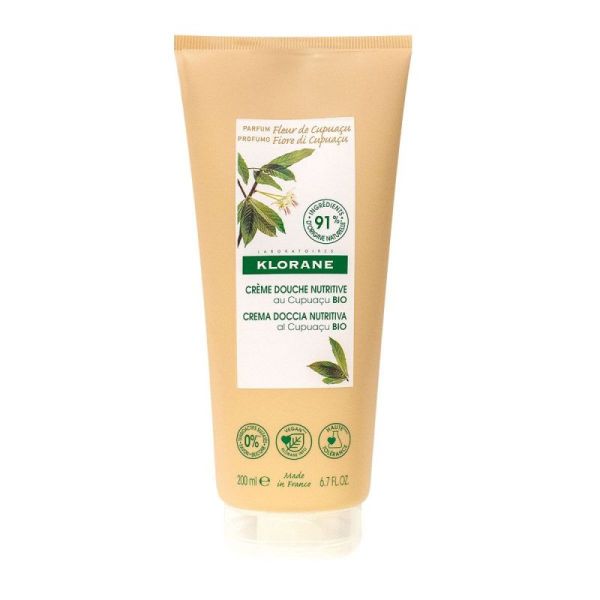 KLORANE-Crème douche nutritive fleur de cupuaçu 200ml