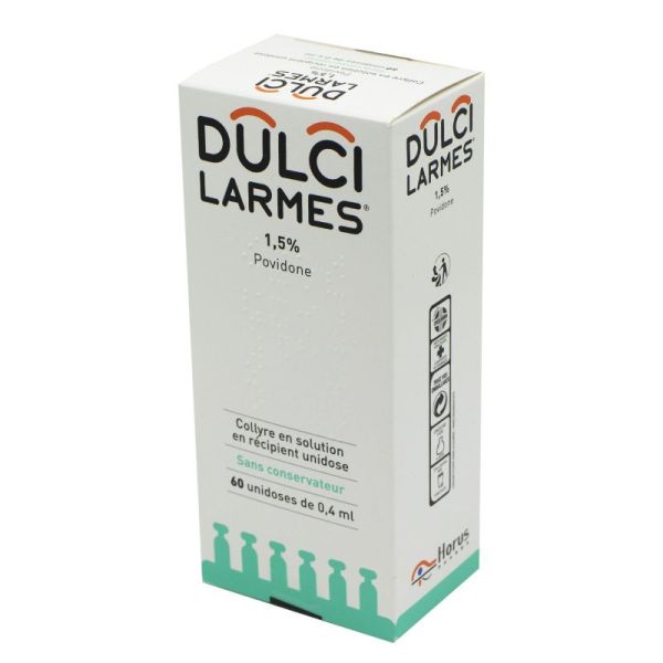 Dulcilarmes collyre 1.5% - 60 unidoses