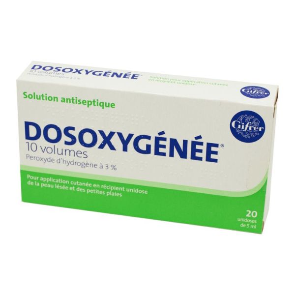 Dosoxygénée 10 Volumes Solution pour application cutanée Bte/20