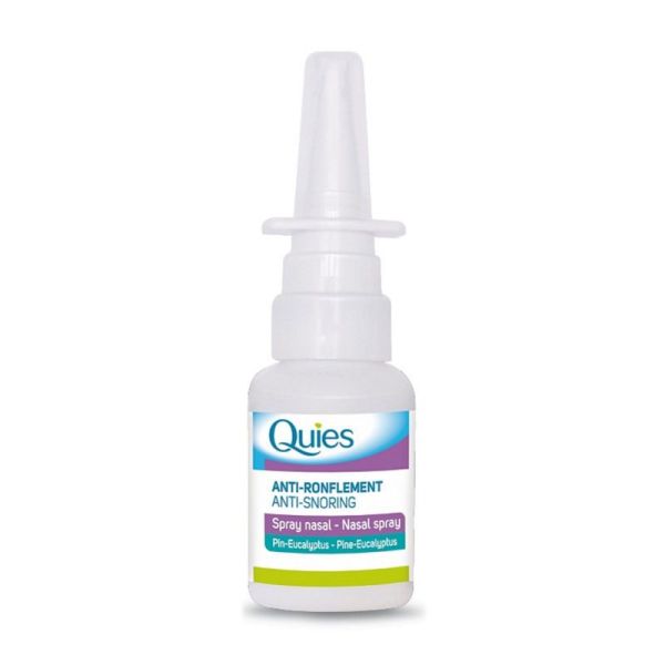 QUIES ANTI-RONFLEMENT Spray Nasal 15ml - Parfum Pin Eucalyptus