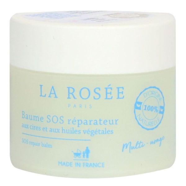 La Rosée Baume SOS réparateur aux cires et huiles végétales 20g