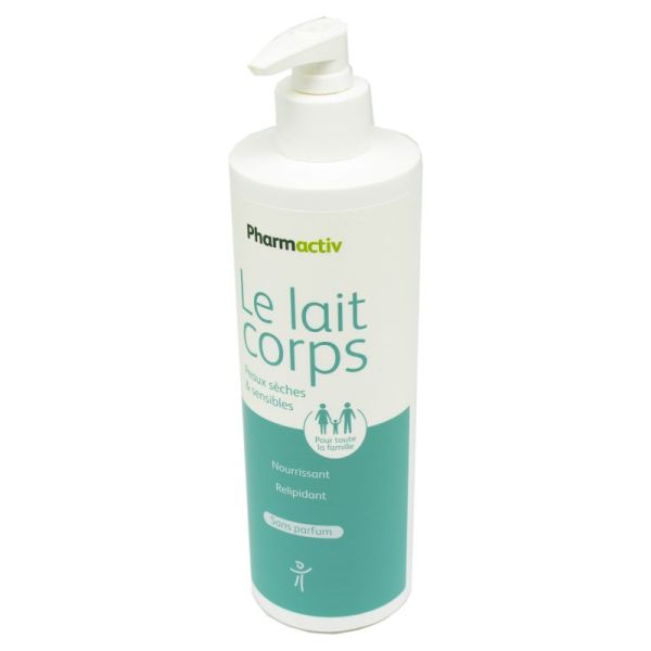 PHARMACTIV Le Lait Corps au Karité Nourrissant Relipidant - Peaux Sèches - 400ml