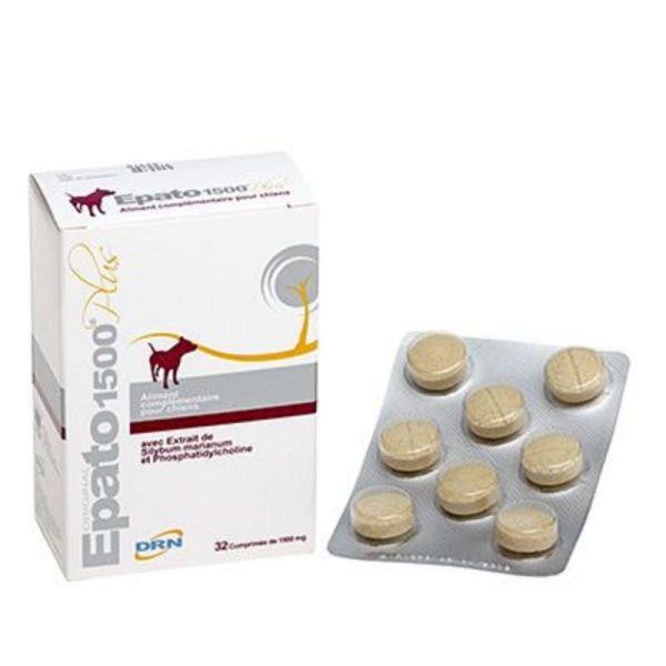 EPATO 1500 32 Comprimés - Chien Plus de 5 kg - Stress Alimentaire