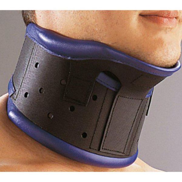 THUASNE Ortel C3  - Collier Cervical Rigide + Mentonnière, Réglable en Hauteur - Maintien Ferme du R