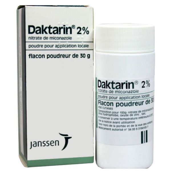 DAKTARIN 2%, poudre pour application locale - Flacon-poudreur 30 ml