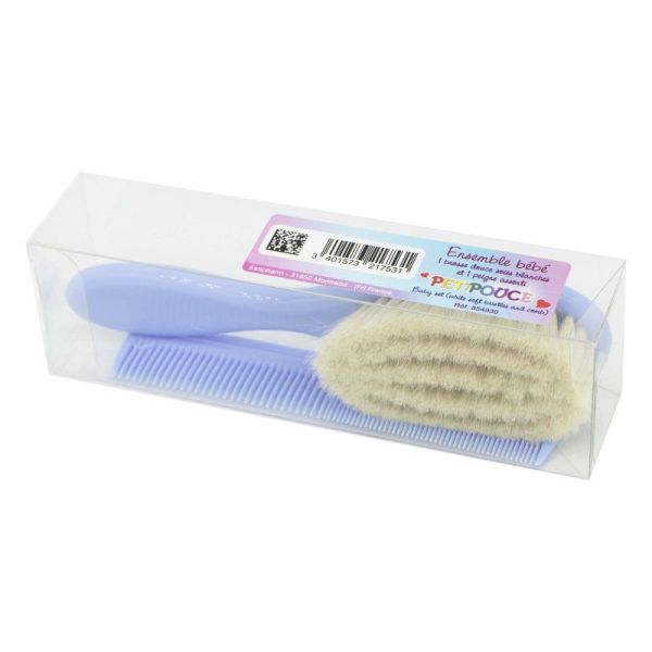 Brosse Pour Bébé à Poils Souples, Peigne Bebe, 4 Pièce Brosse De Massage,  Petite Brosse Bebe, Brosse Cheveux Bebe, Brosse à Cheveux Pour Bébé, Brosse