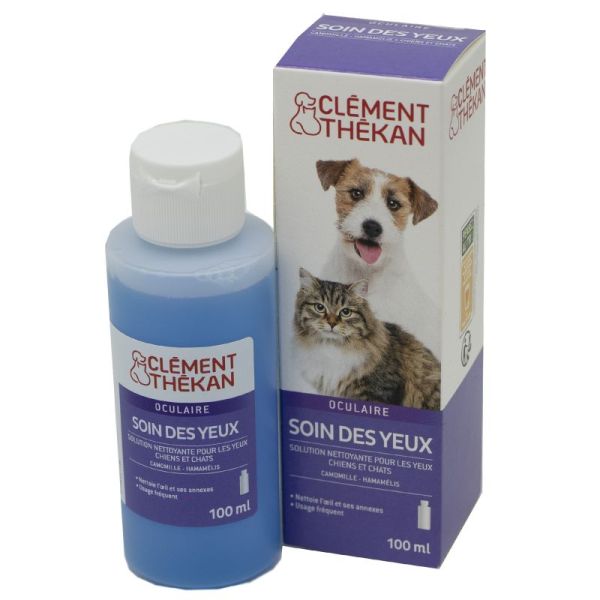 CLEMENT THEKAN Oculaire Soin des yeuxSolution Nettoyante Chiens Chats Fl/100ml