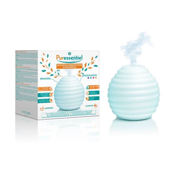 PURESSENTIEL Diffuseur Humidificateur Ultrasonique API pour Huiles Essentielles