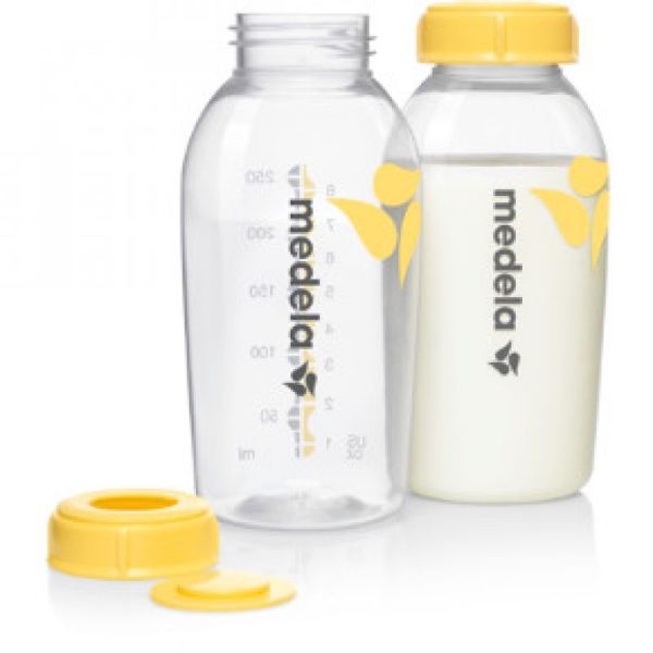 MEDELA Biberon Ré-utilisable pour Lait Maternel - Lot de 2 - 250ml x 2