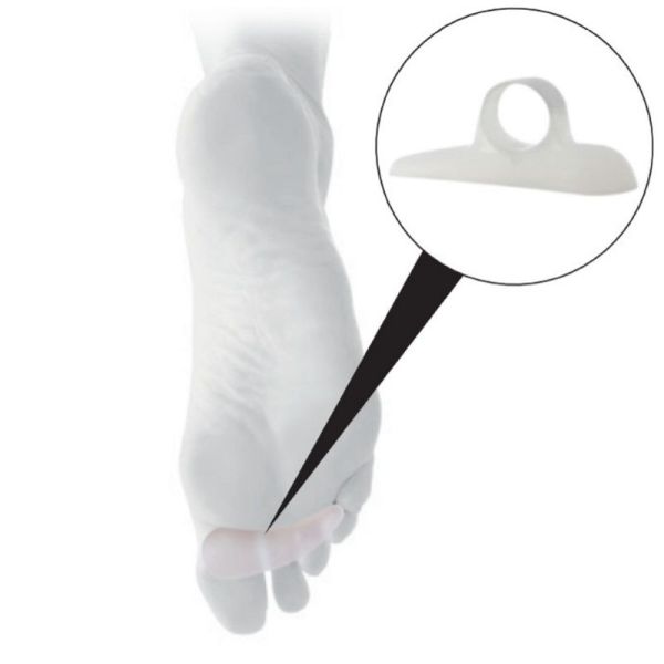 DONJOY AIRCAST SOFTOES Barrette de Soutien pour Orteils - 1 Paire (1 droite + 1 gauche)