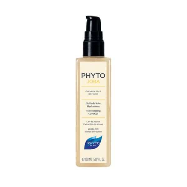 PHYTOJOBA Gelée de Soin Hydratante sans Rinçage pour Cheveux Secs - Jojoba, Mauve - Fl Pompe/150ml