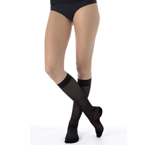 SIGVARIS STYLES TRANSPARENT Chaussettes NOIR Morpho+ / Contention Femme Classe 2