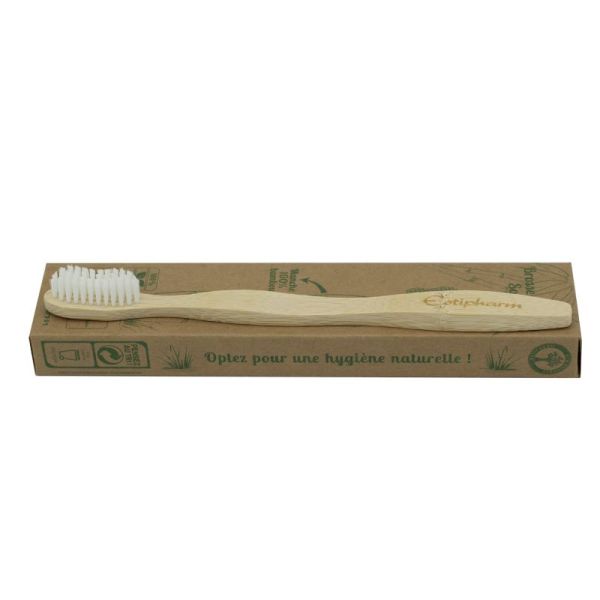 ESTIPHARM Brosse à Dents Souple Ecologique Bte/1 - Manche 100% en Bambou