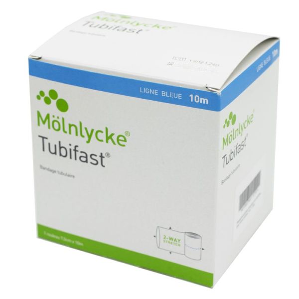 MOLNLYCKE TUBIFAST Ligne Bleue 10m Circonférence 24/40 cm With 2-Way Stretch - Bandage Tubulaire Ela