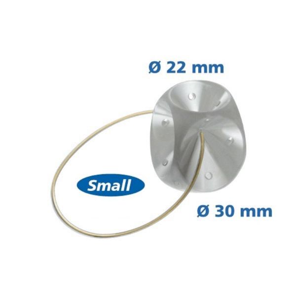 PESSAIRE Gyn et Cube Small 22 x 30mm en Silicone, Orifices de Drainage - Prolapsus Utérin - Bte/1