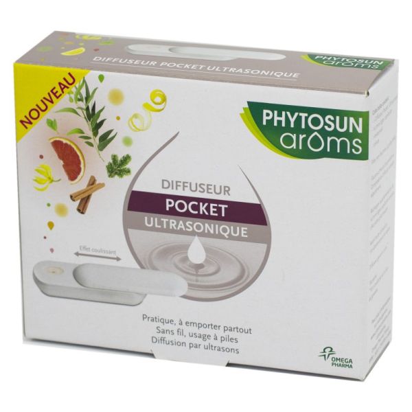Phytosun Aroms Diffuseur Pocket Ultrasonique  Diffuseur pour Huiles