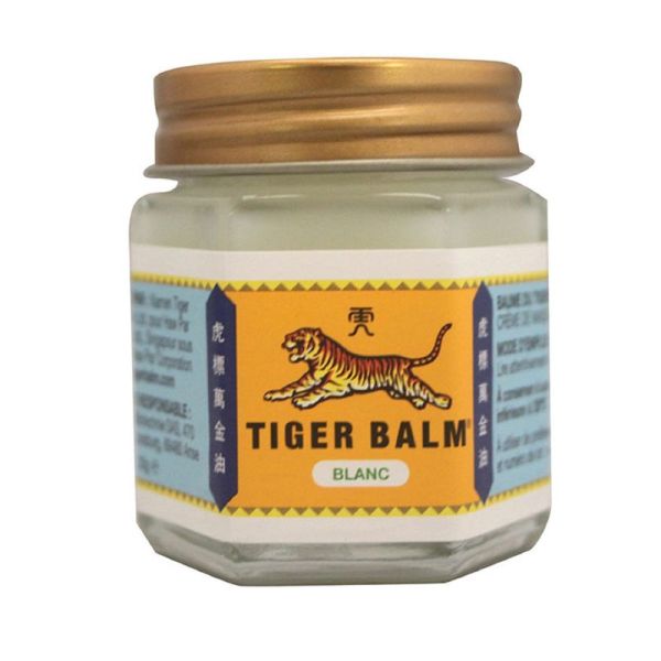 BAUME DU TIGRE BLANC 30g - Crème de Massage - Muscles, Voies Respiratoires