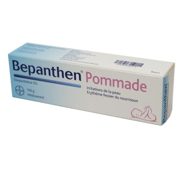 Achetez BEPANTHEN 5% Pommade bébé 100 g BAYER en pharmacie en ligne