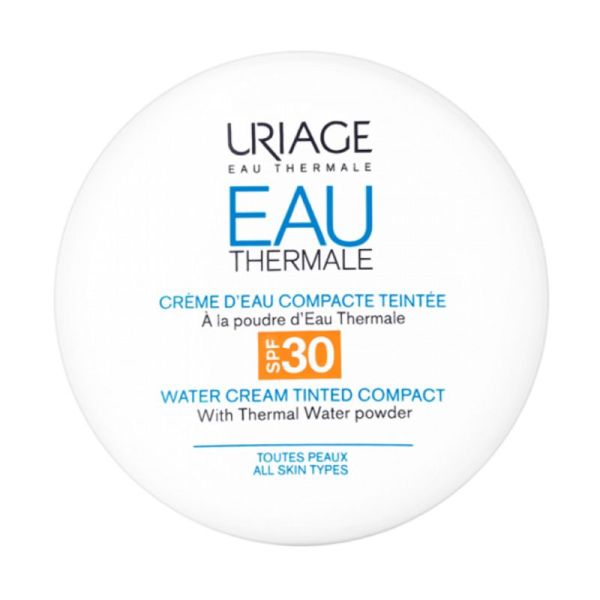 URIAGE Eau Thermale Crème d' Eau Compacte Teintée SPF30 10g - Toutes Peaux