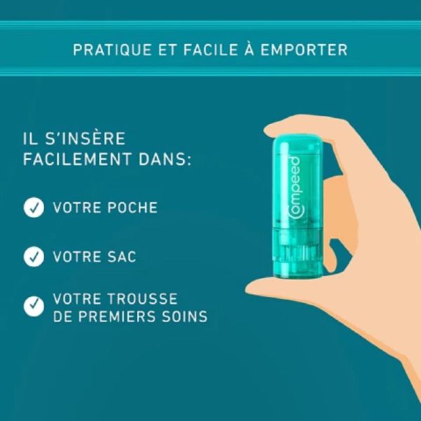 COMPEED Stick Anti-Ampoules et Anti-Frottements 8ml - Pieds et Autres Parties du Corps