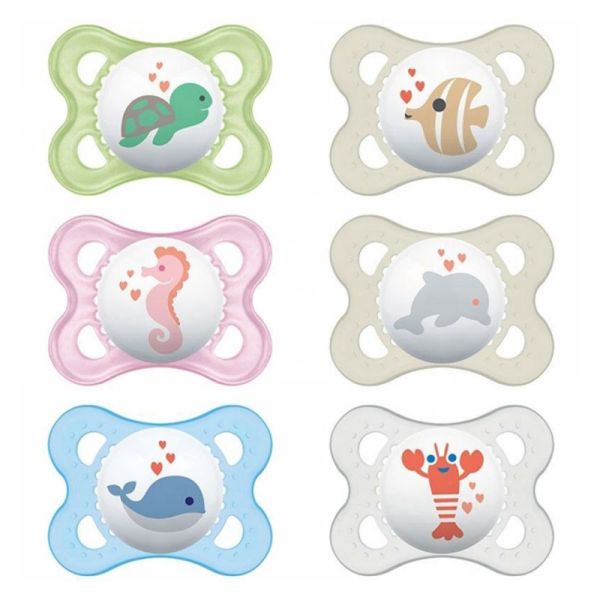 Sucettes-Mam Original Sucette Naissance 0-2 Mois - Silicone - Bte