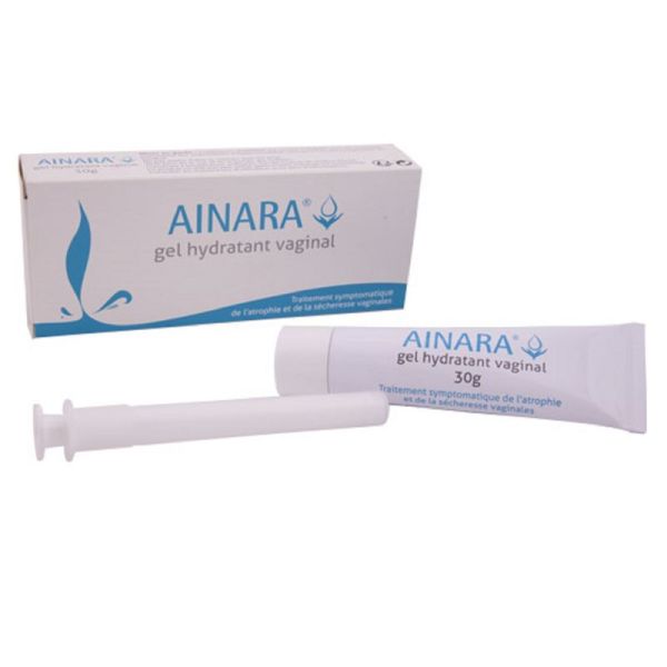 AINARA Gel Hydratant Vaginal pour Usage Intime - Sécheresse Vulvo-Vaginale - T/30g