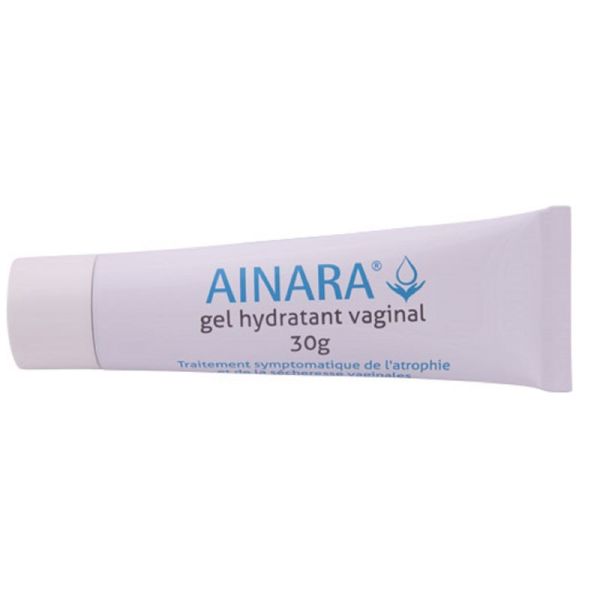 AINARA Gel Hydratant Vaginal pour Usage Intime - Sécheresse Vulvo-Vaginale - T/30g