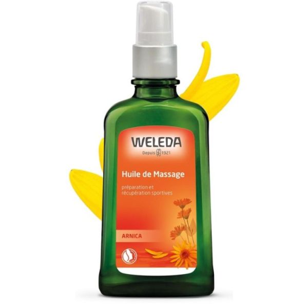 WELEDA BIO ARNICA Huile de Massage 100ml - Préparation et Récupération Sportives