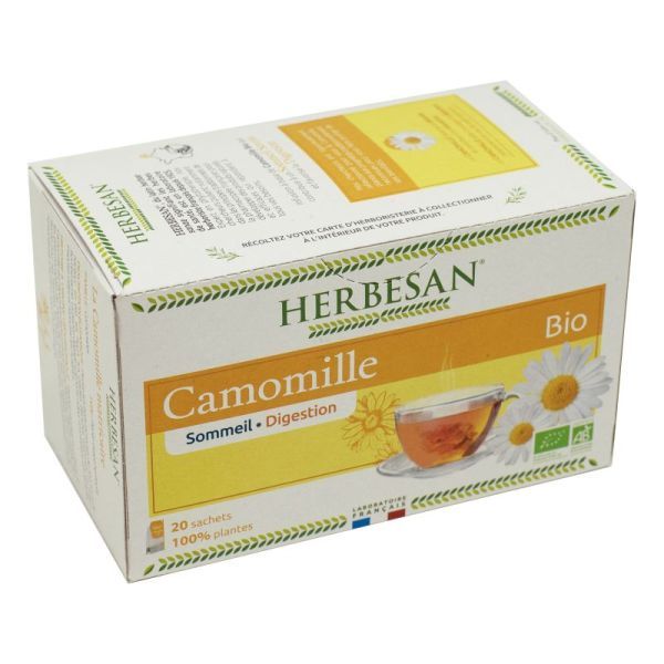 Infusion Camomille - Sommeil/digestion - HERBESAN®