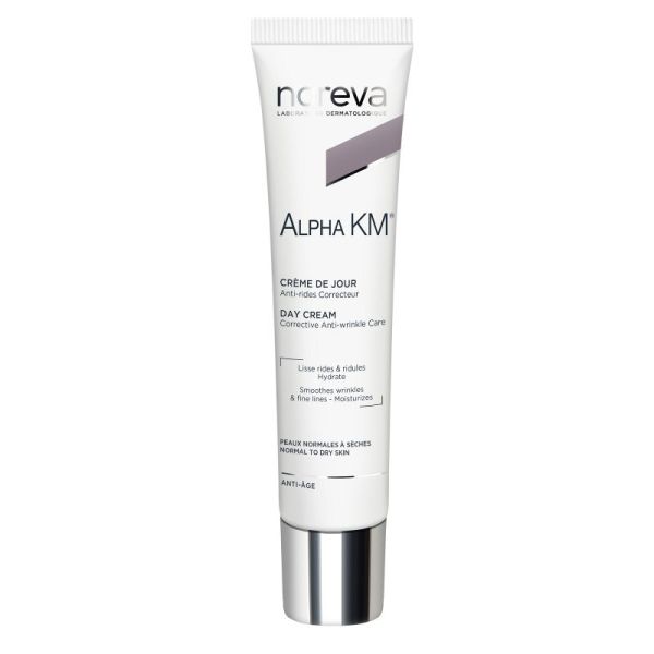 ALPHA KM Crème de Jour Anti Rides Correcteur 30ml - Peaux Normales à Sèches