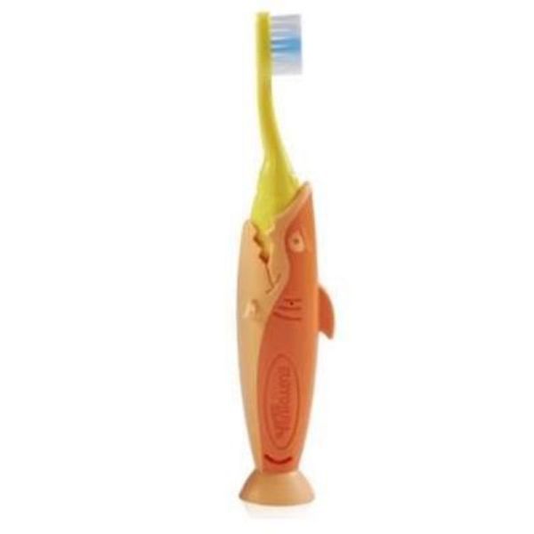 ELGYDIUM KIDS Brosse à Dents SHARK / REQUIN - Nourrissons et Enfants de 2 à 6 Ans - 1 Unité