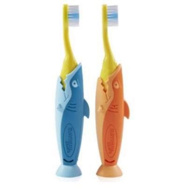 ELGYDIUM KIDS Brosse à Dents SHARK / REQUIN - Nourrissons et Enfants de 2 à 6 Ans - 1 Unité