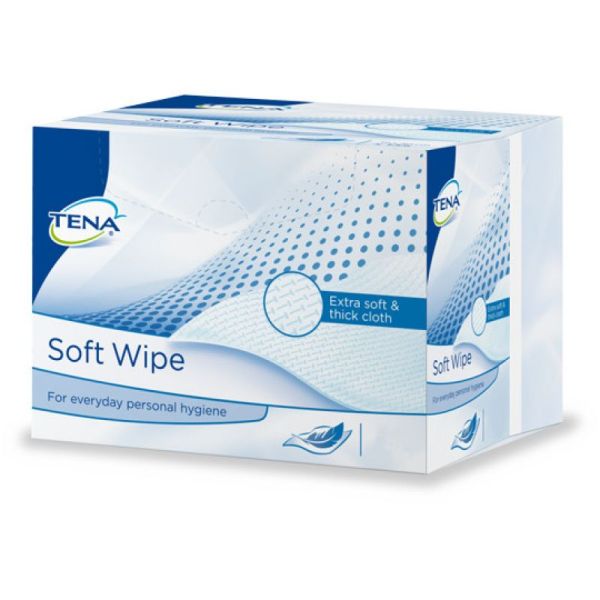 TENA SOFT WIPES - Lingette/Carré Absorbant 30 x 32 cm - Bte/135 - SCA HYGIENE PRODUCTS