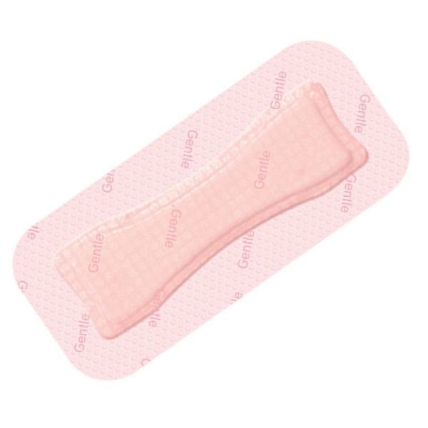 ALLEVYN GENTLE BORDER LITE 5.5 x 12 cm Bte/10 - Pansement Hydrocellulaire Siliconé Extra Mince