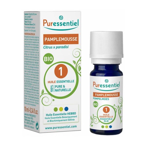 PURESSENTIEL BIO Pamplemousse 10ml - Huile Essentielle Citrus x paradisi