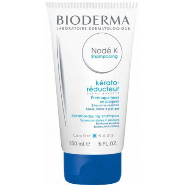 BIODERMA Nodé K Shampooing Kérato Réducteur - Etats Squameux en Plaques - T/150ml