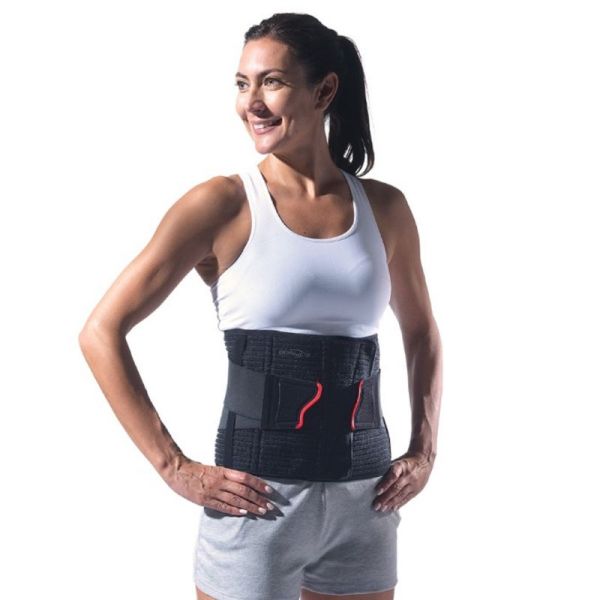 DONJOY DUOSTRAP - Ceinture Lombaire en Cas de Lombalgie (Sub)Aiguë, Lumbago, Déficience Abdominale T