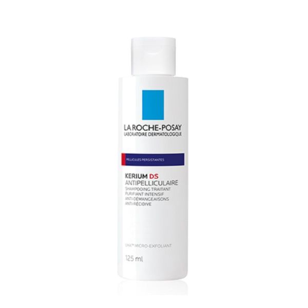 KERIUM DS Antipellicalaire Pellicules Persistantes 125ml - Shampooing Traitant Purifiant Intensif