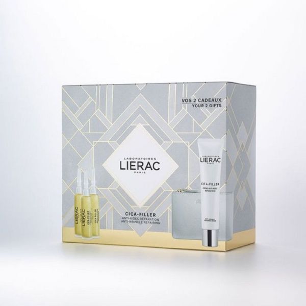 LIERAC Coffret CICA-FILLER Anti-rides Réparation - 2 Produits