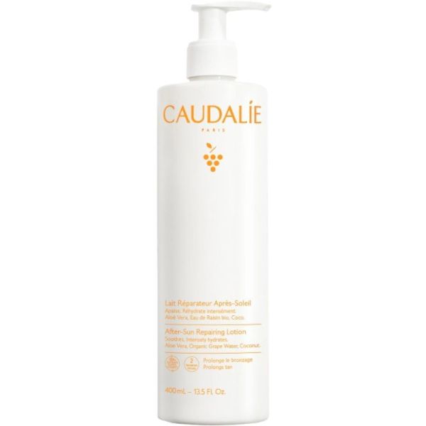 CAUDALIE Lait Réparateur Après Soleil 400ml - Prolonge le Bronzage