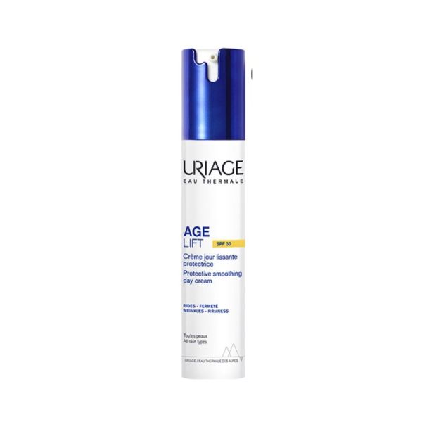 URIAGE AGE LIFT Crème Jour Lissante Protectrice SPF30 40ml - Anti-âge, Rides, Fermeté - Photoprotection Toutes Peaux