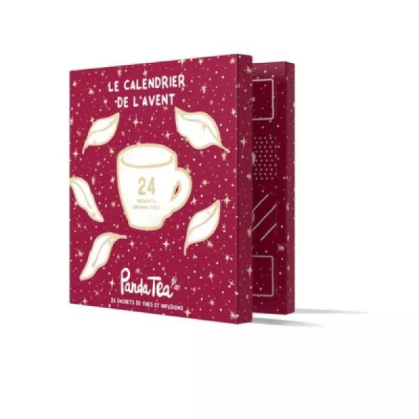 PANDA TEA - LE Calendrier de l'avant 2025 - 24 sachets de thés et infusions