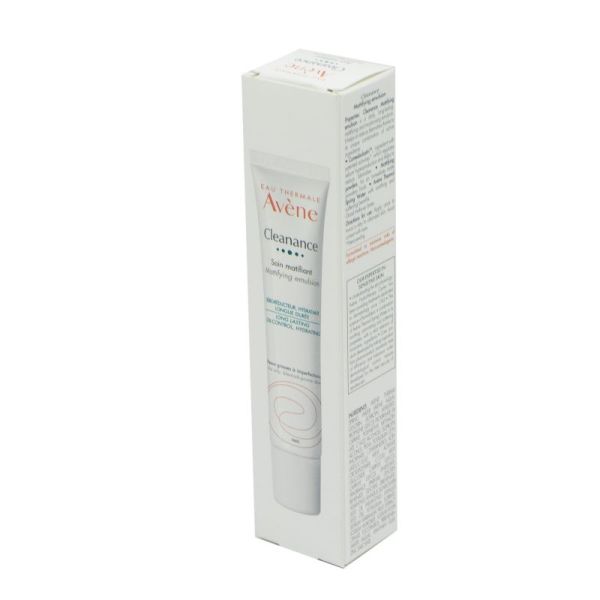 AVENE CLEANANCE Soin matifiant 40ml - Peaux Grasses et Brillantes à Imperfections