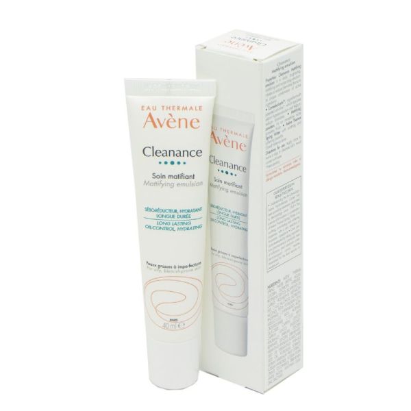 AVENE CLEANANCE Soin matifiant 40ml - Peaux Grasses et Brillantes à Imperfections