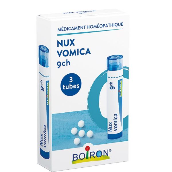 Nux vomica 9CH, Pack 3 Tubes - Boiron