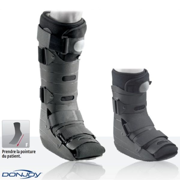 DONJOY Nextep Longue - Botte d' Immobilisation à Coque Rigide Bilatérale - Tarse, Métatarse